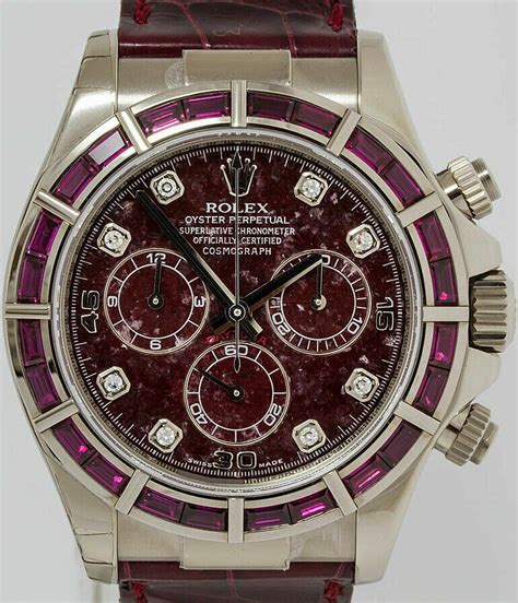 rolex daytona purple dial